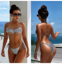 Askılı Bikini Push Up, Seksi, Sexy Bikini Brezilyalı Kadın Modeli